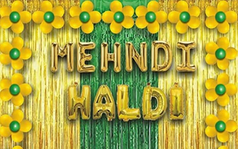 Haldi Mehndi Decoration Services In Faridabad
